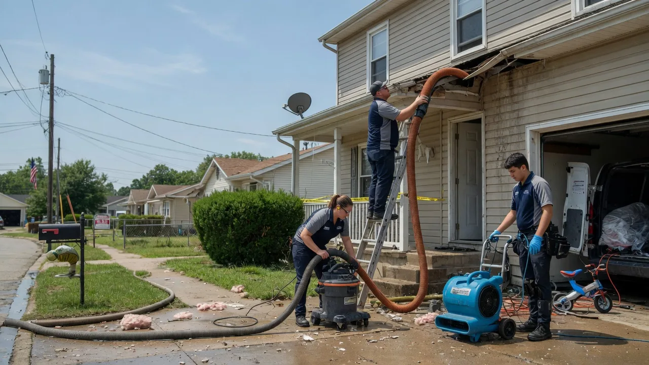 Water Damage Restoration in Fairfield, TX near me